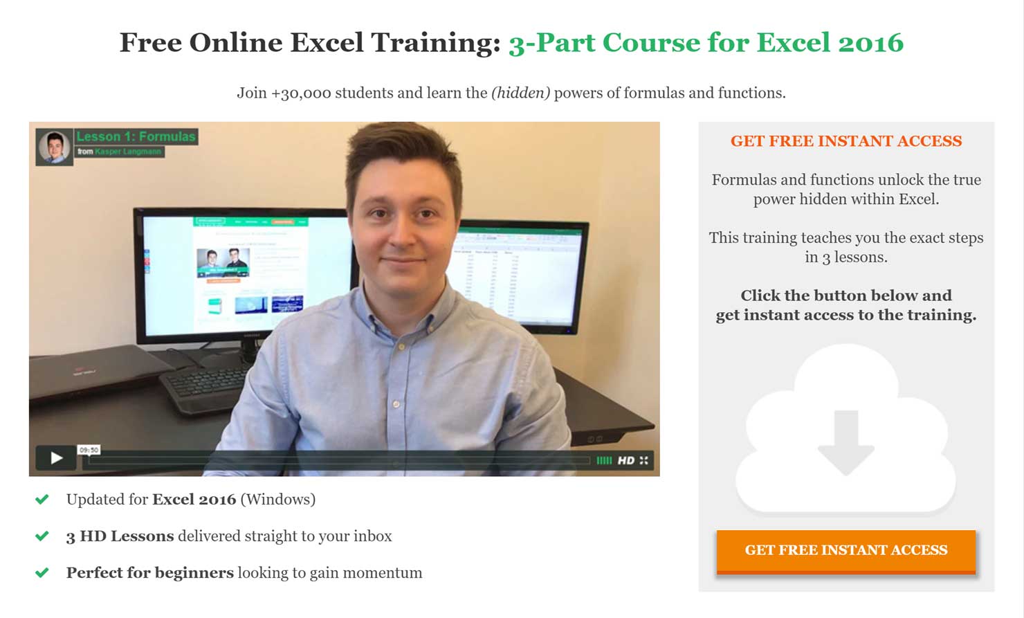 Create free video courses