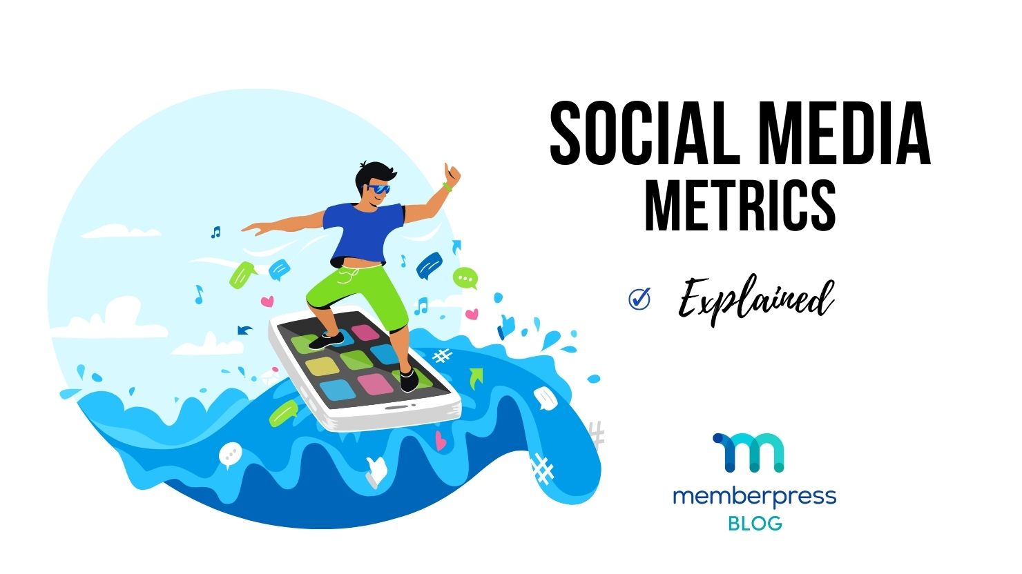 What are social media metrics