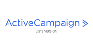 ActiveCampaign lists version