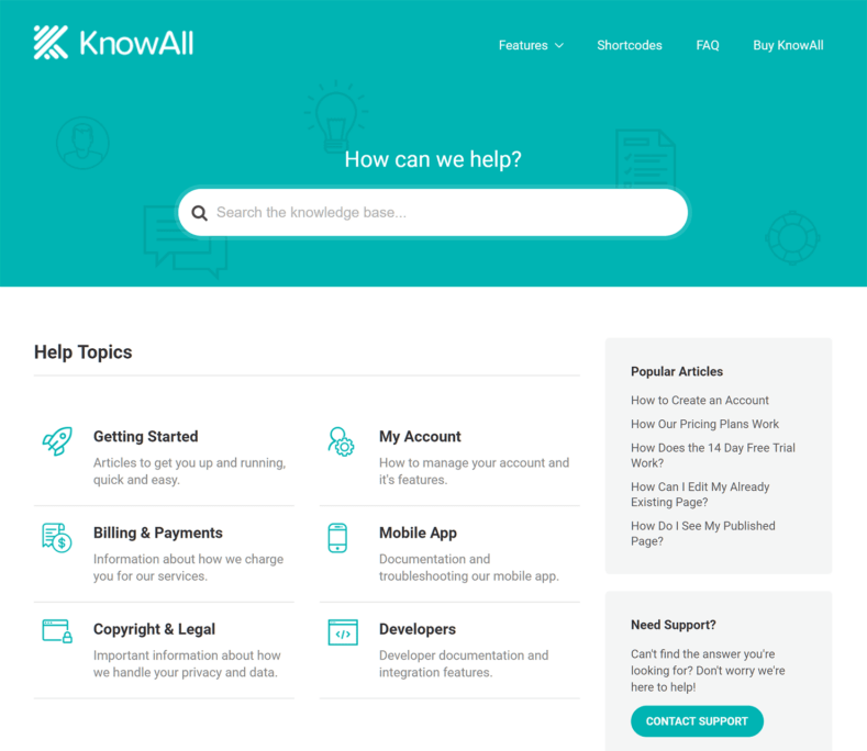 How to Create a Knowledgebase or FAQ for a Membership Site