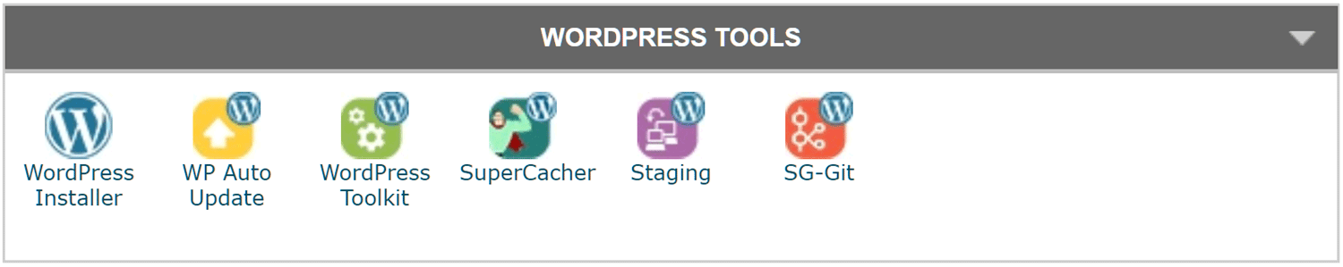 SiteGround Staging Site Tools