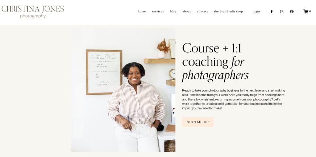 Christina Jones Photography online course