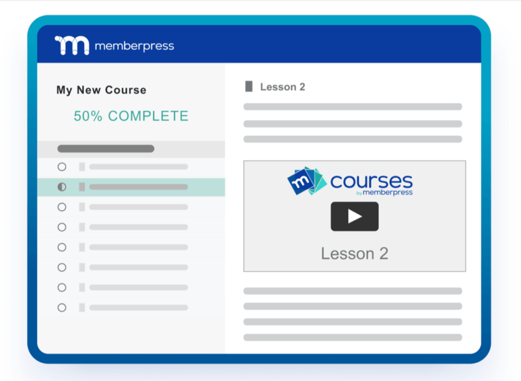 MemberPress Courses WordPress LMS feature