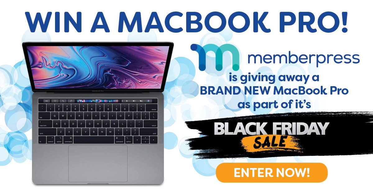 online contests, sweepstakes and giveaways - Win a BRAND NEW Macbook Pro!