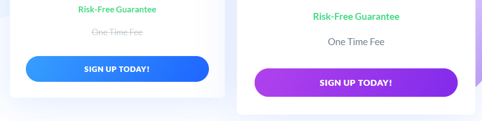 Examples of CTAs with different styles.