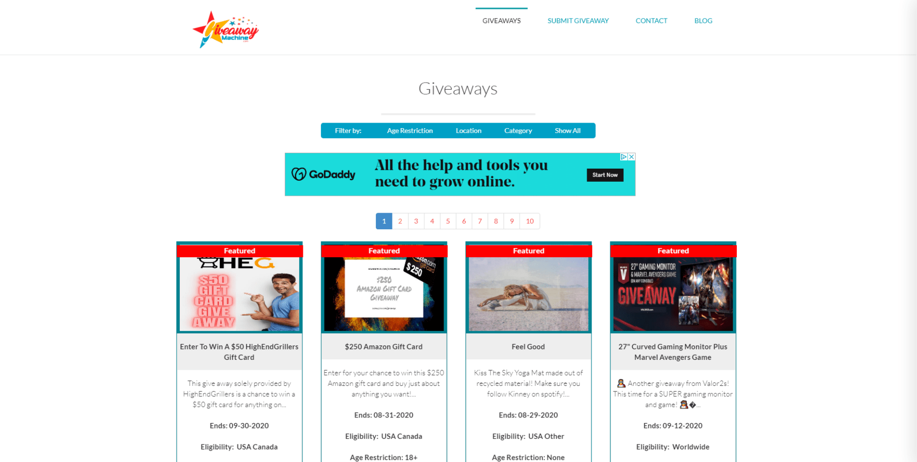 14 Killer Giveaway sites to Hype Your Online Contest