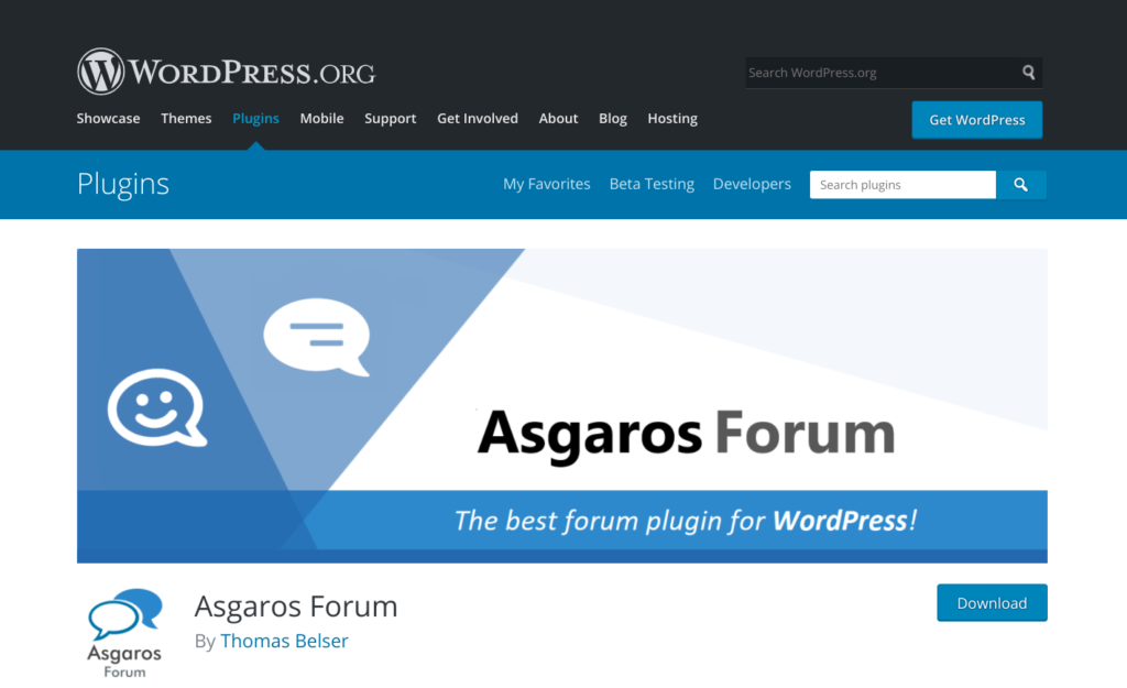 asgaros WordPress Forum Plugins