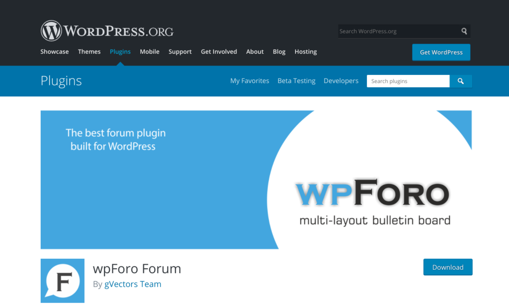wpforo WordPress Forum Plugins