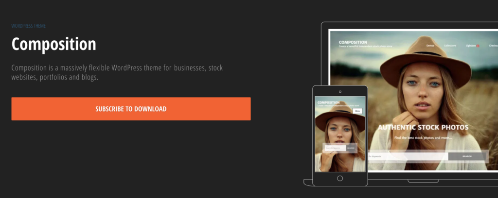graph paper press composition theme