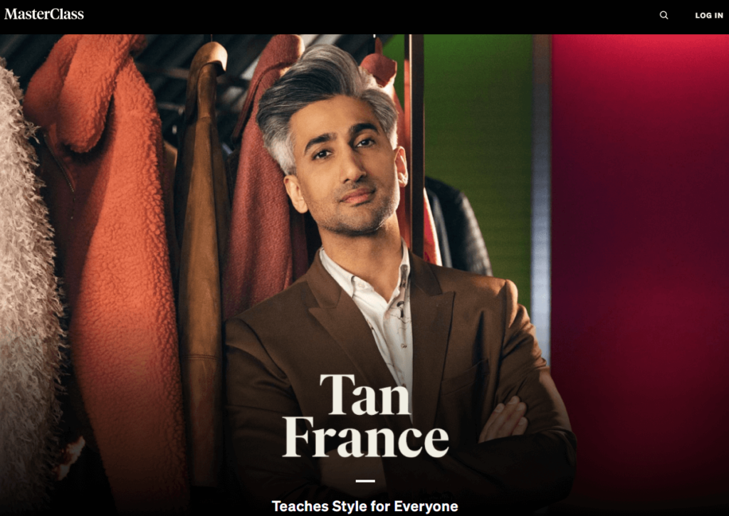 A style class offered by Tan France.