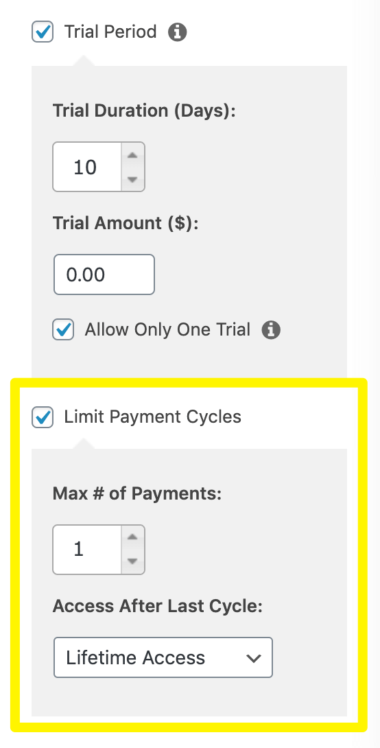 Get Started: Feature Trials