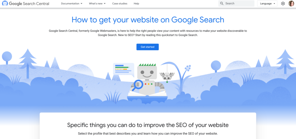 google webmaster tools