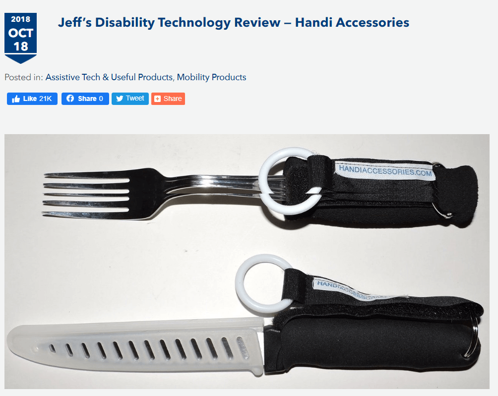 An example of one of the best business ideas for people with disabilities: a review site.