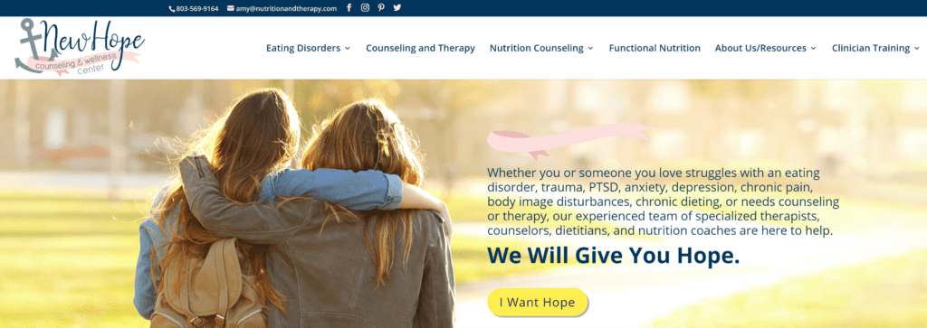 New Hope uses MemberPress to power its online mental health business. 