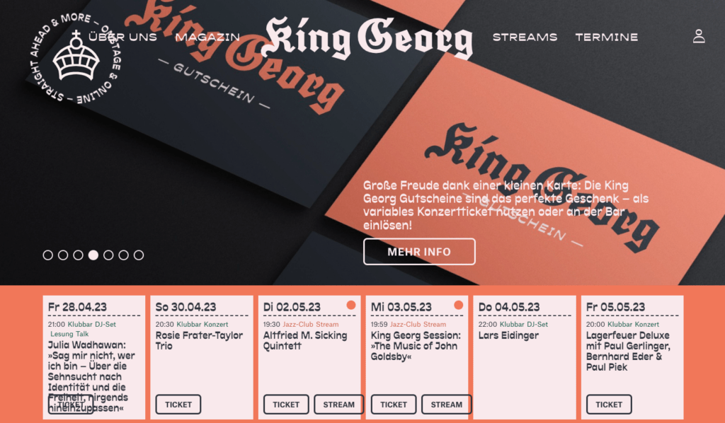King Georg Homepage