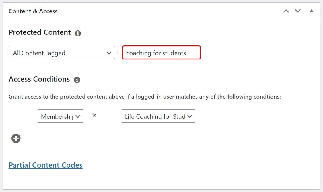 Setting up access to your membership content in WordPress