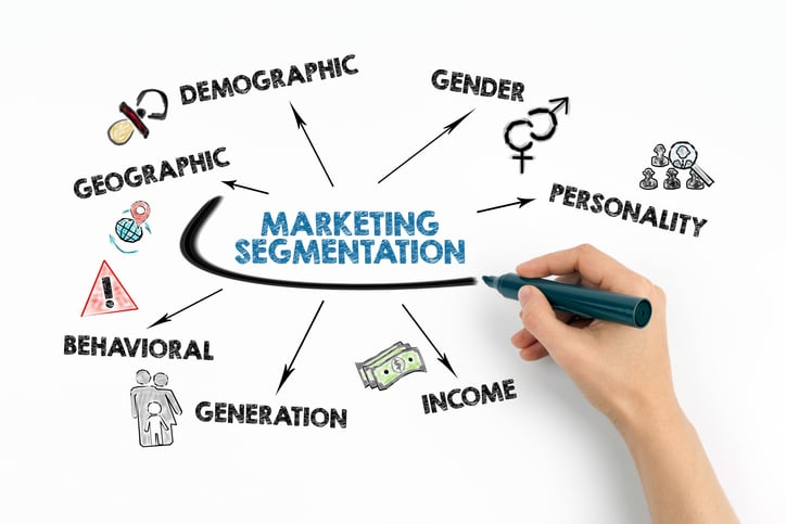 marketing segment illustration
