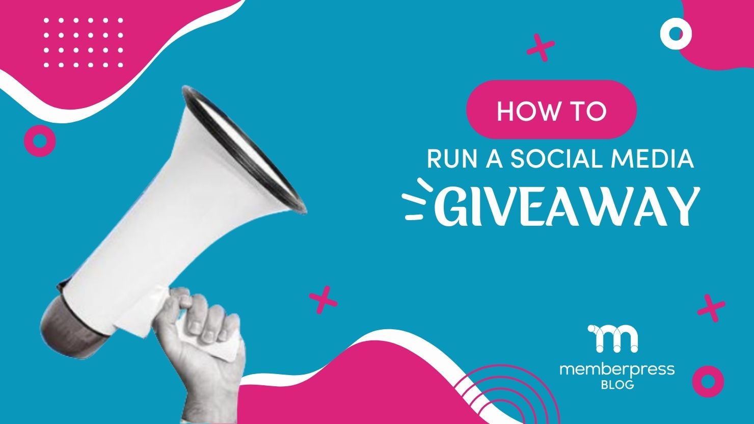 how to do a giveaway on social media