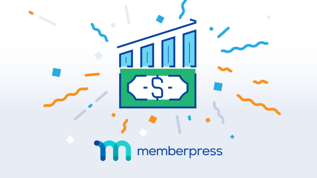 graph showing increased MemberPress sales year over year
