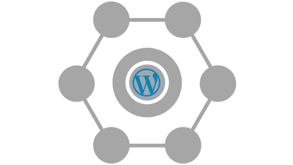 WordPress decentralized data diagram