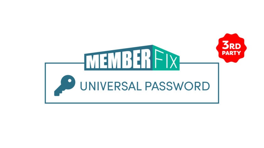MemberFix Universal Password add on