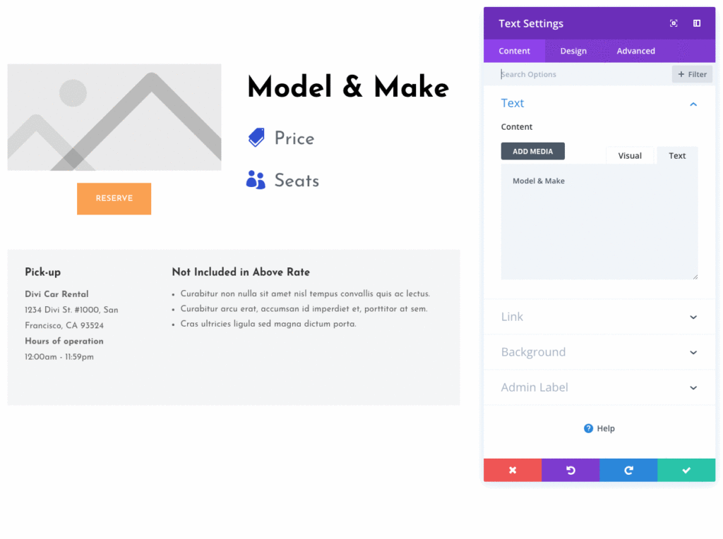 Using custom fields in Divi