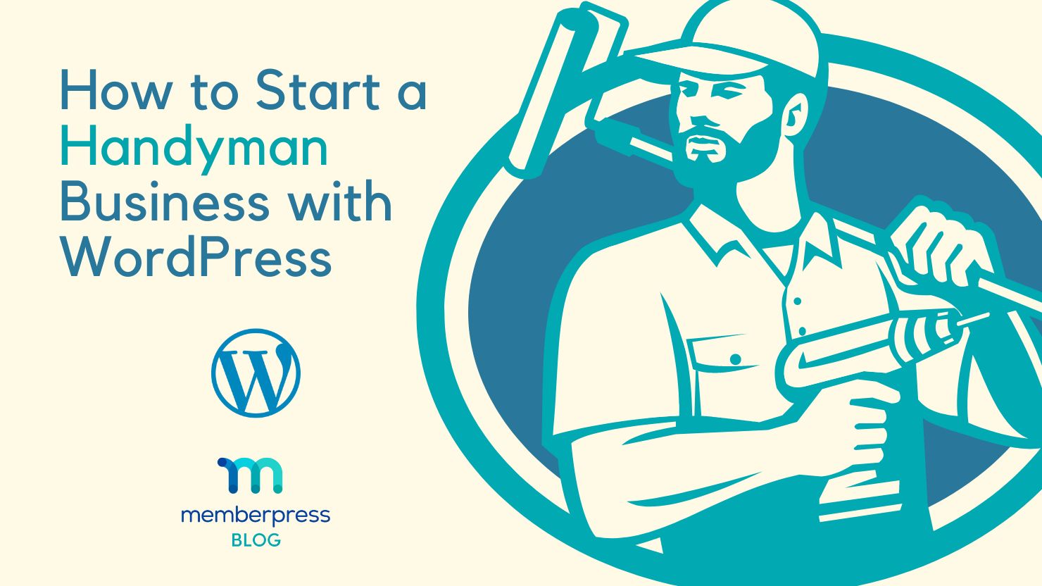 how to start a handyman business with wordpress