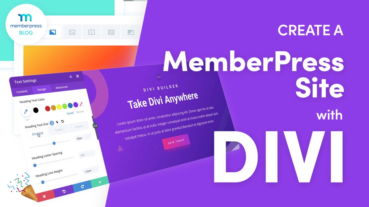 How to create a MemberPress site with DIVI