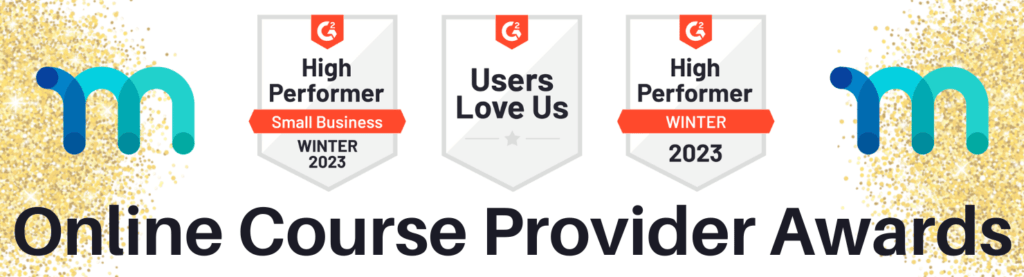 MemberPress Online Course Provider G2 Badges