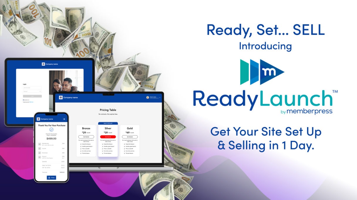 ReadyLaunch™ by MemberPress marketing moment