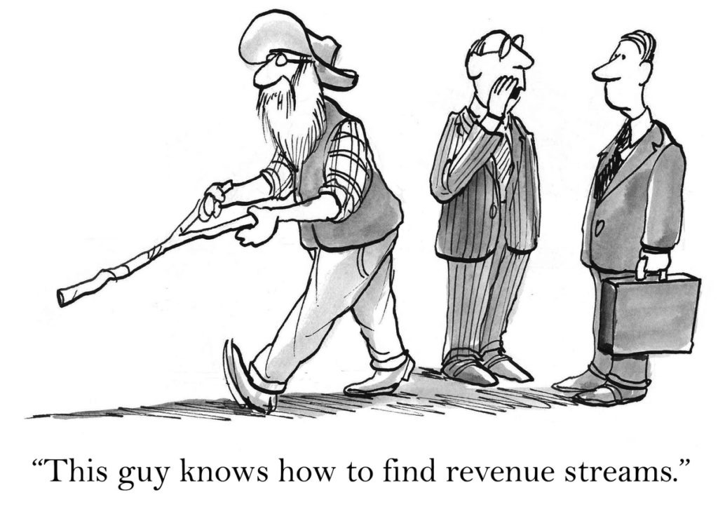 Recurring revenue streams comic