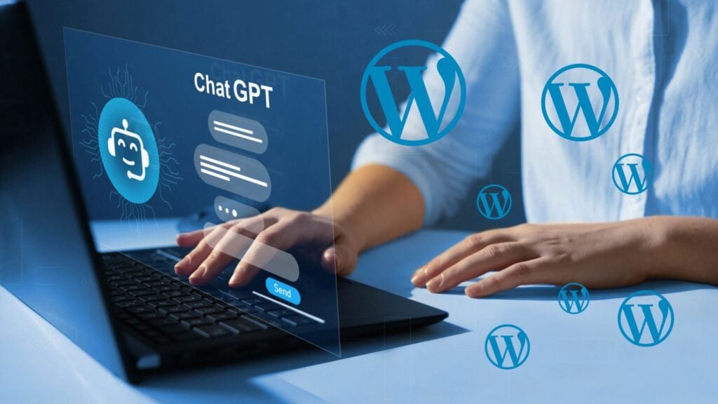 ChatGPT WordPress working together