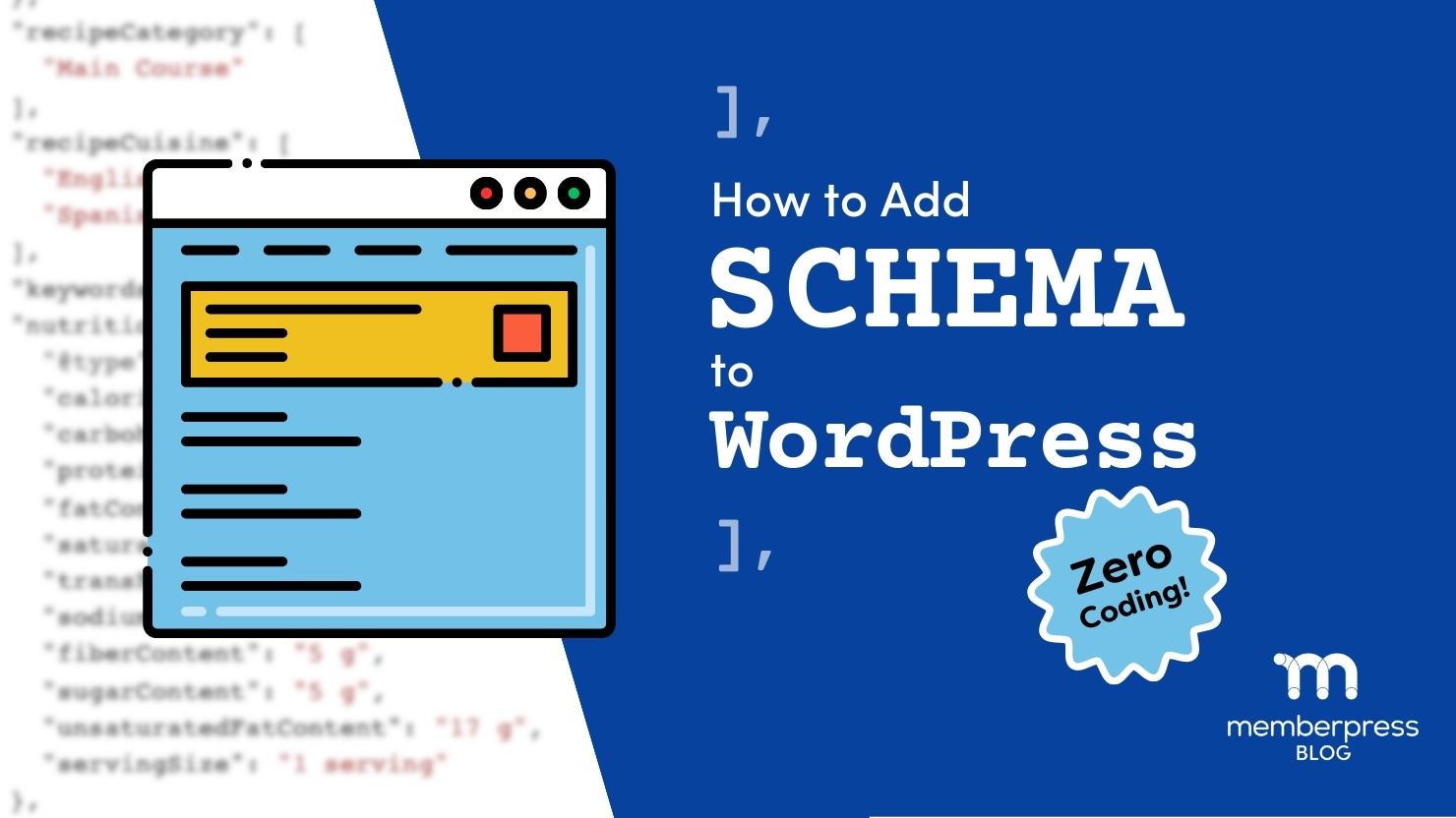 How to Add Schema to WordPress.
