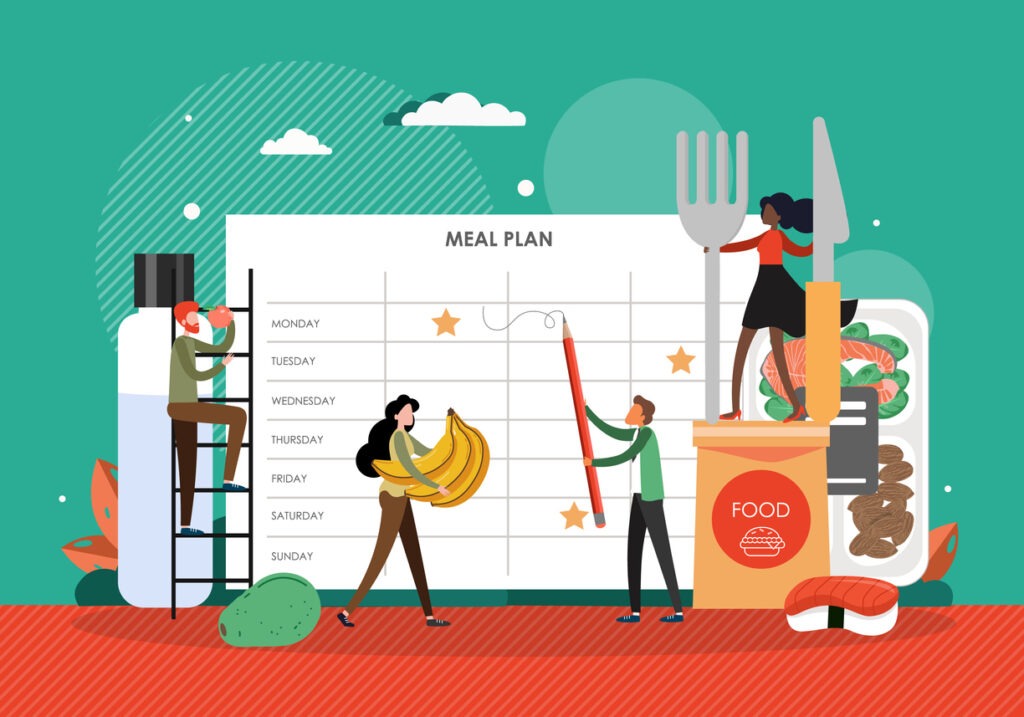 Meal plan illustration