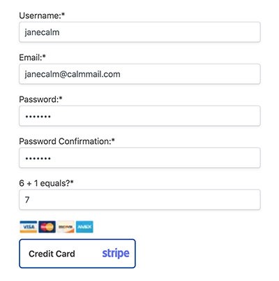 CAPTCHA matemático en una página de registro de Aurras.