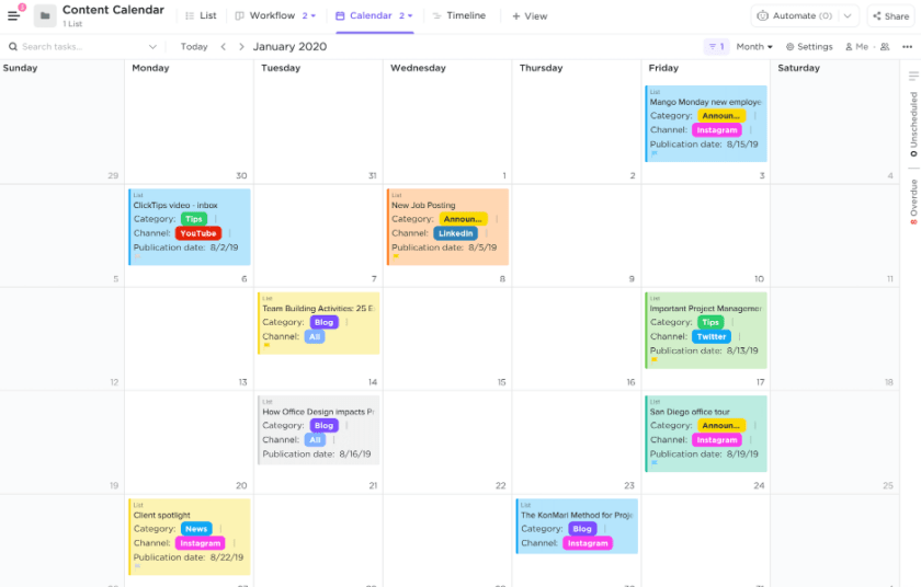 How to Create a Useful Content Calendar