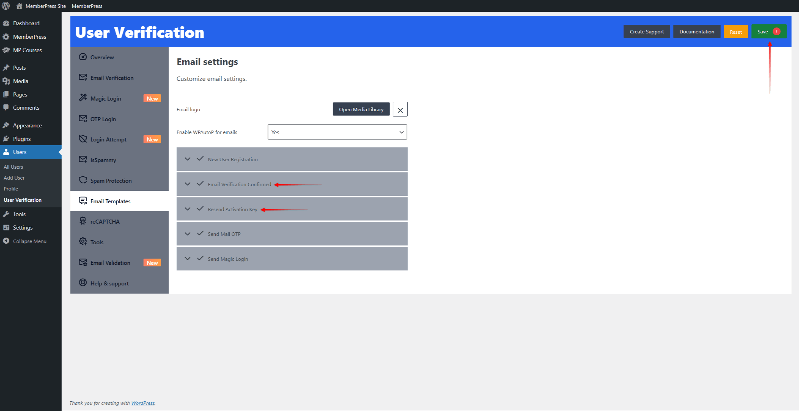mepr-user-verification-email-templates | MemberPress
