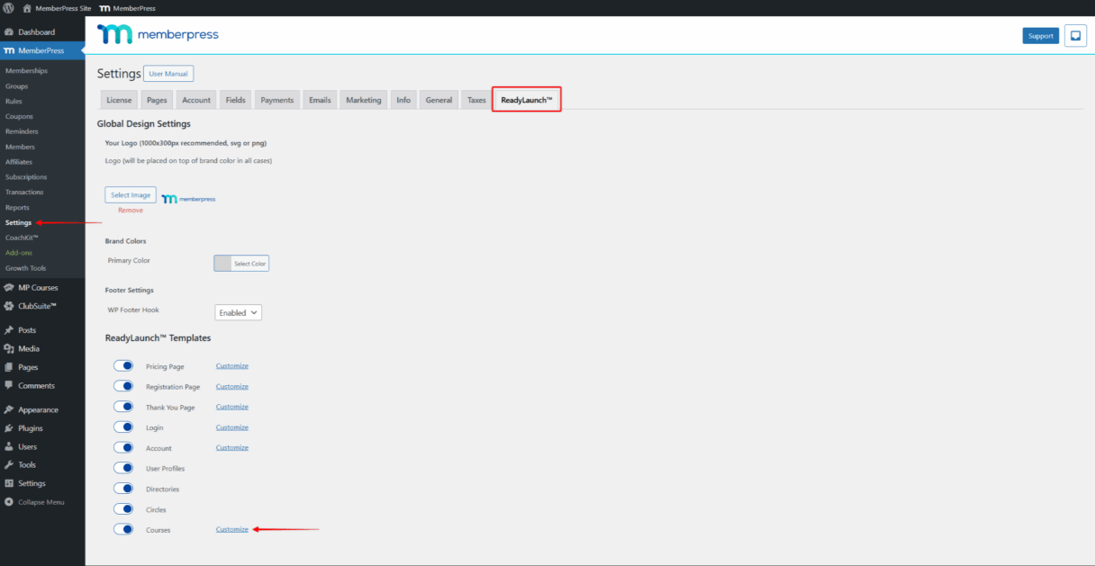 mpcs-courses-template-customize | MemberPress
