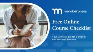 Free Online Course Launch Checklist