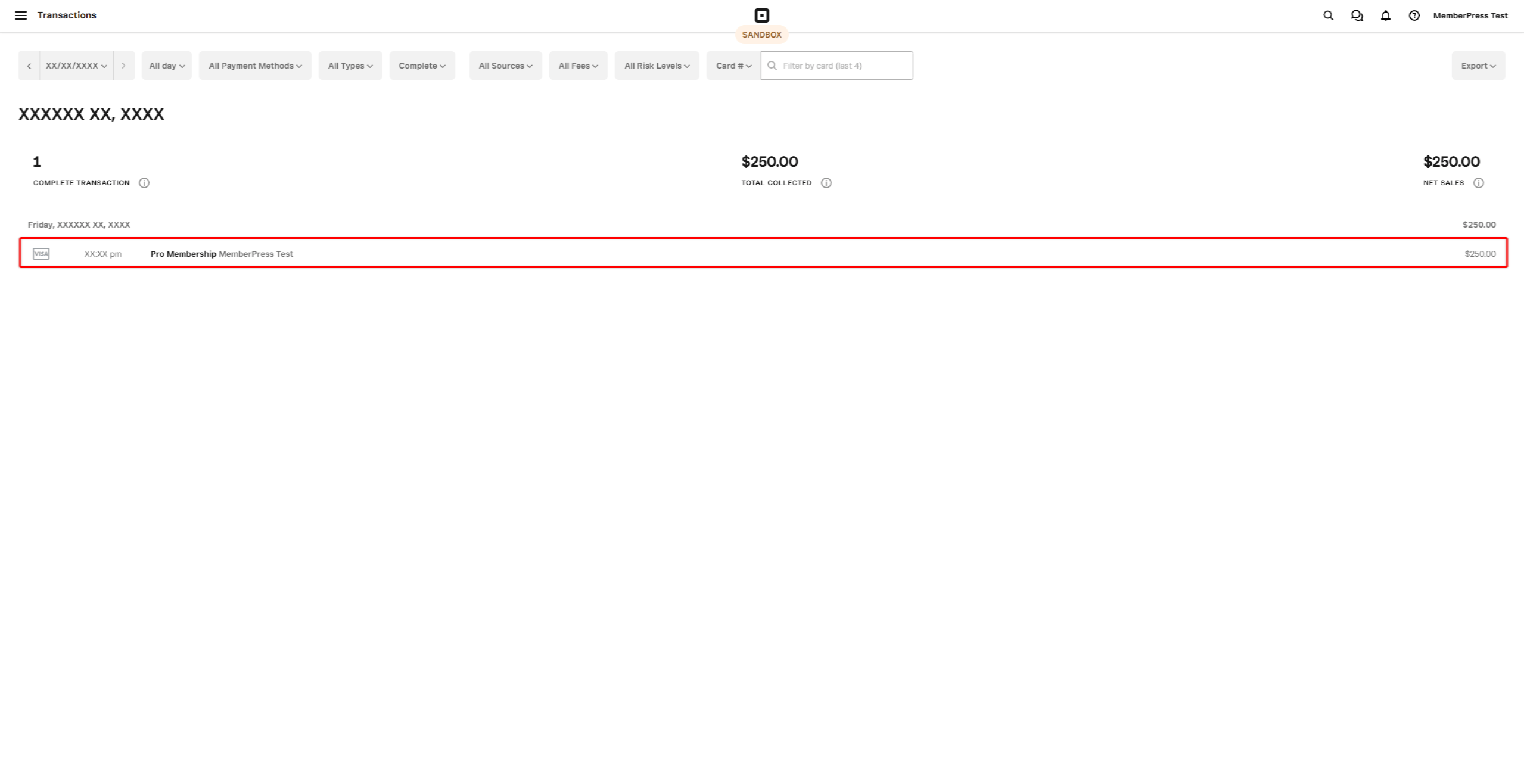 mepr-square-dashboard-transactions | MemberPress