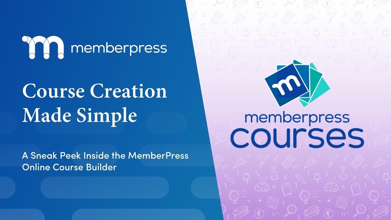 Imagen destacada para un post sobre el creador de cursos en línea MemberPress Courses