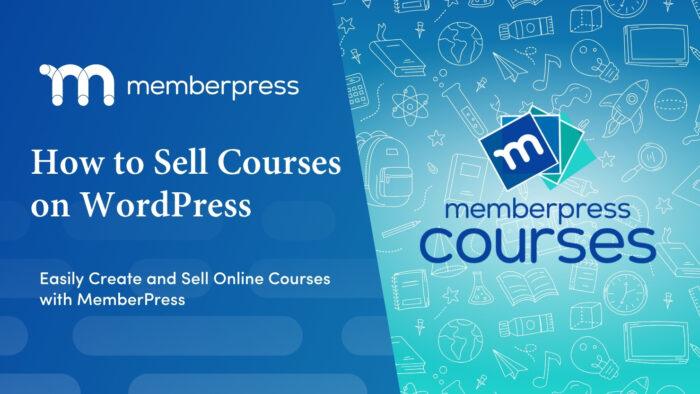 how to sell courses on wordpress with memberpress courses