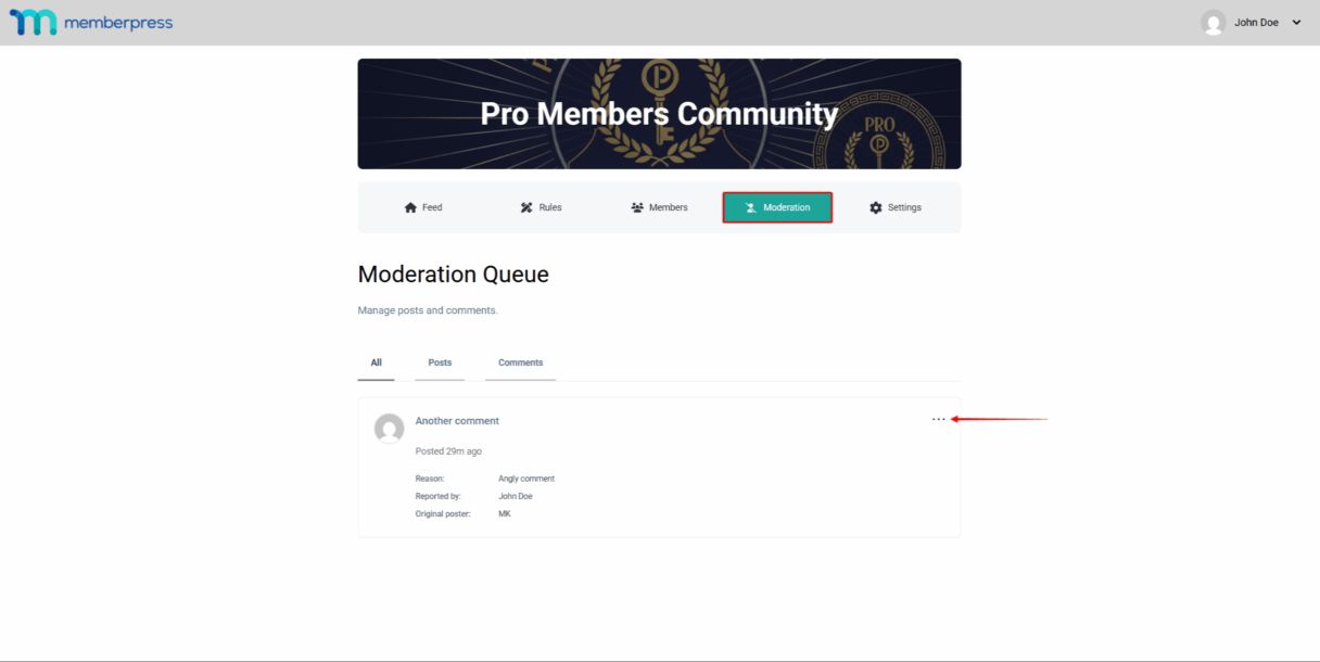 mpcirc-moderación específica del círculo | MemberPress