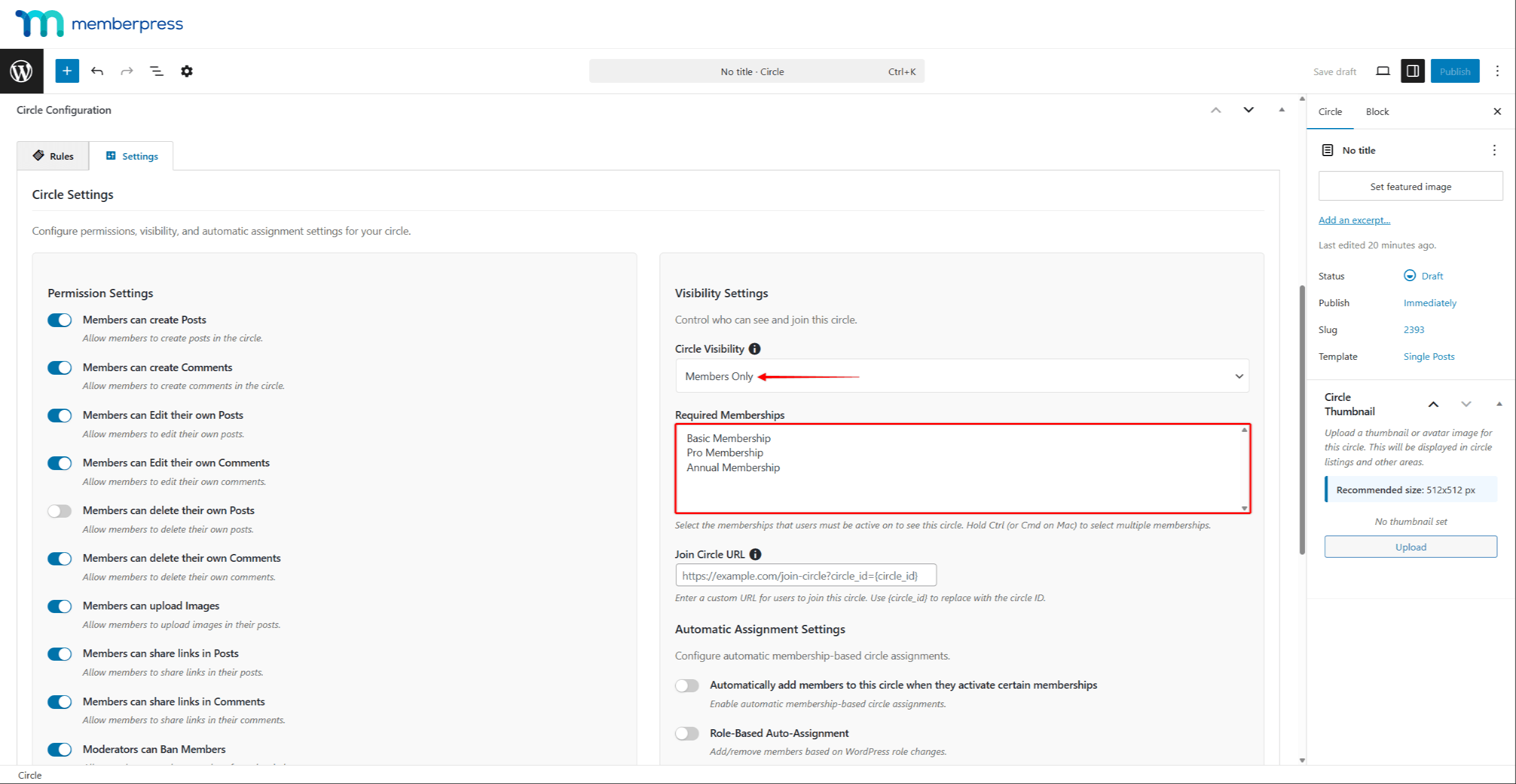 mpcirc-circle-visibility | MemberPress