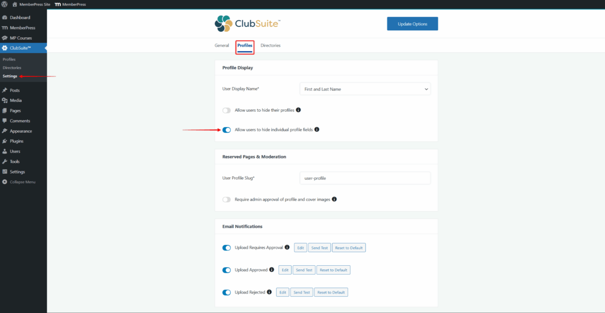 mpdir-allow-users-to-hide-profile-fields | MemberPress
