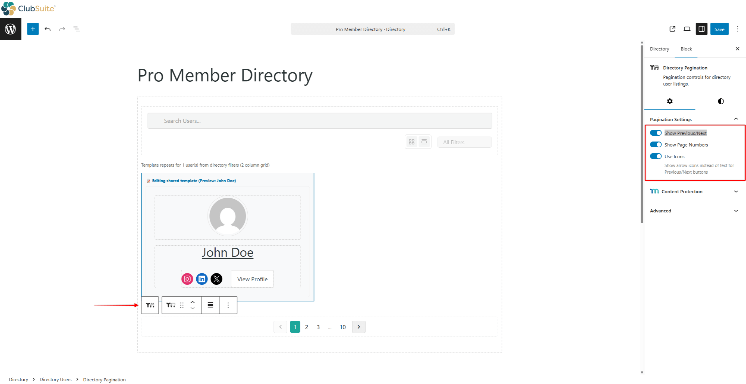 mpdir-pagination-block | MemberPress