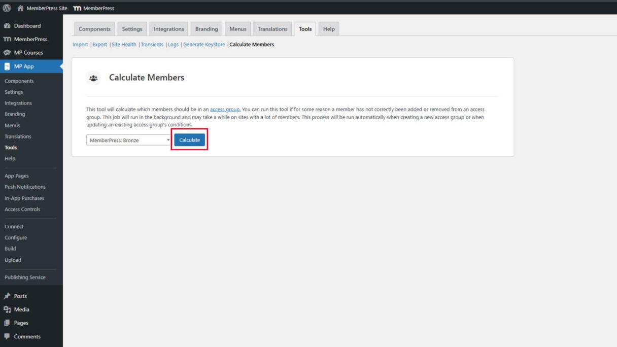 Configurando grupos de acesso no aplicativo MemberPress - 9 | MemberPress