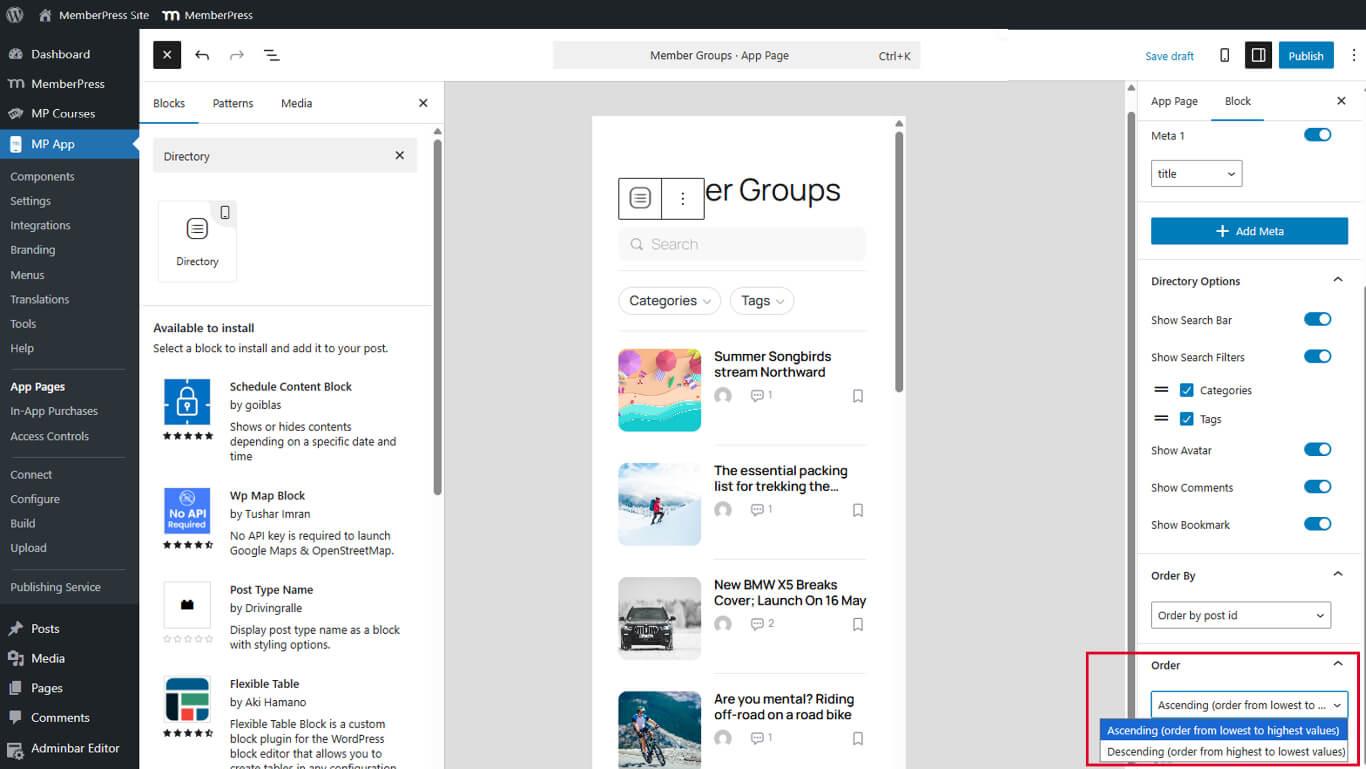 Ascending or Descending Order