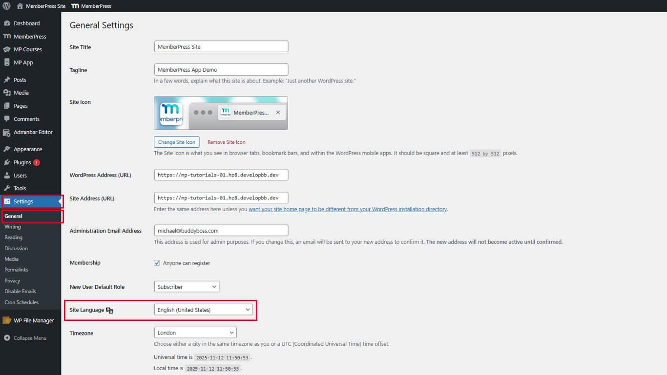 Enabling Right-to-Left Language Support in MemberPress App - 4 | MemberPress