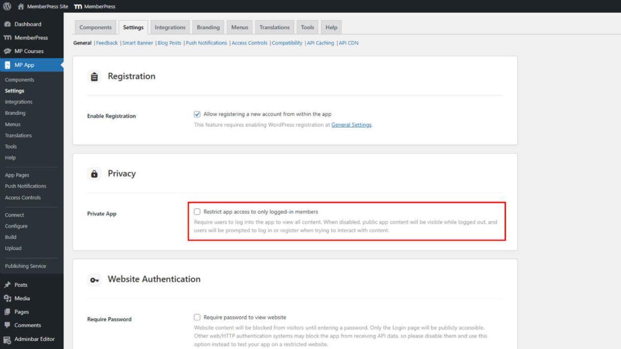 Migration von "Require Purchase" zu "Access Controls" in MemberPress App - 8 | MemberPress